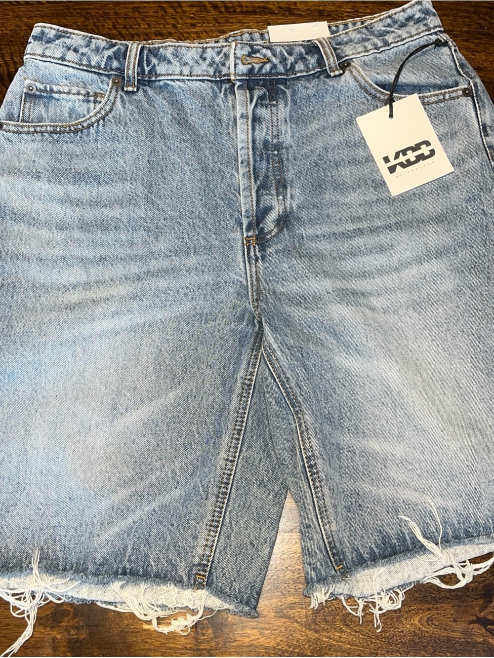 Light Wash Denim Bermuda shorts size 10